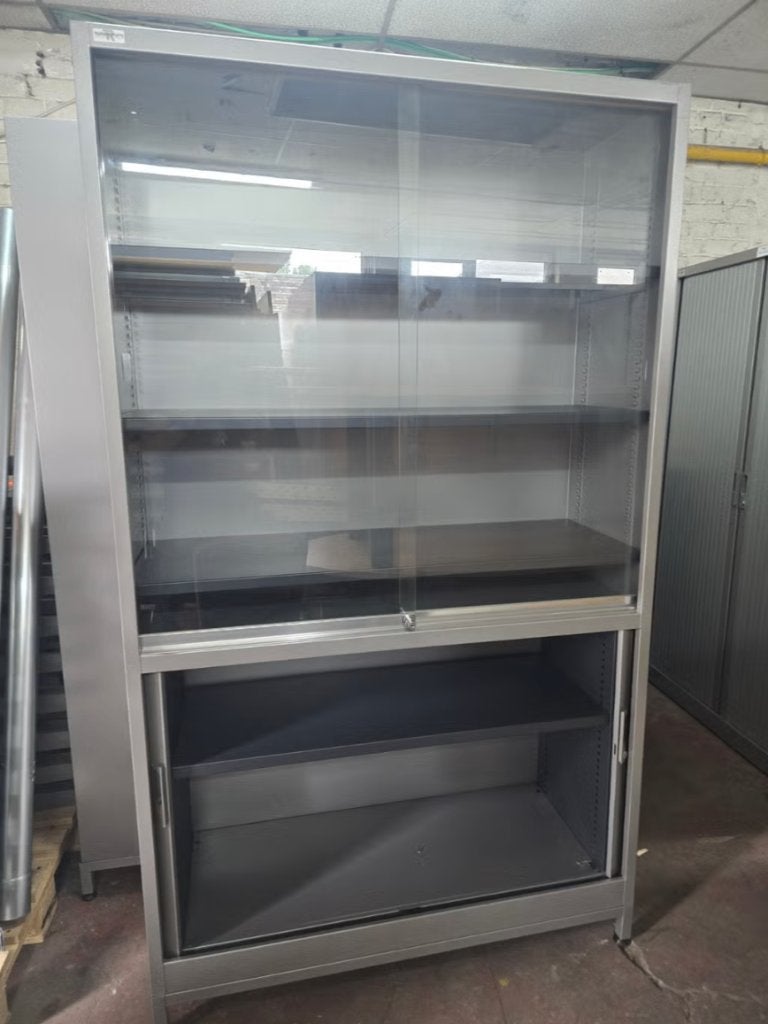 Armoire métallique vitrée coulissante, Enlèvement ou Envoi