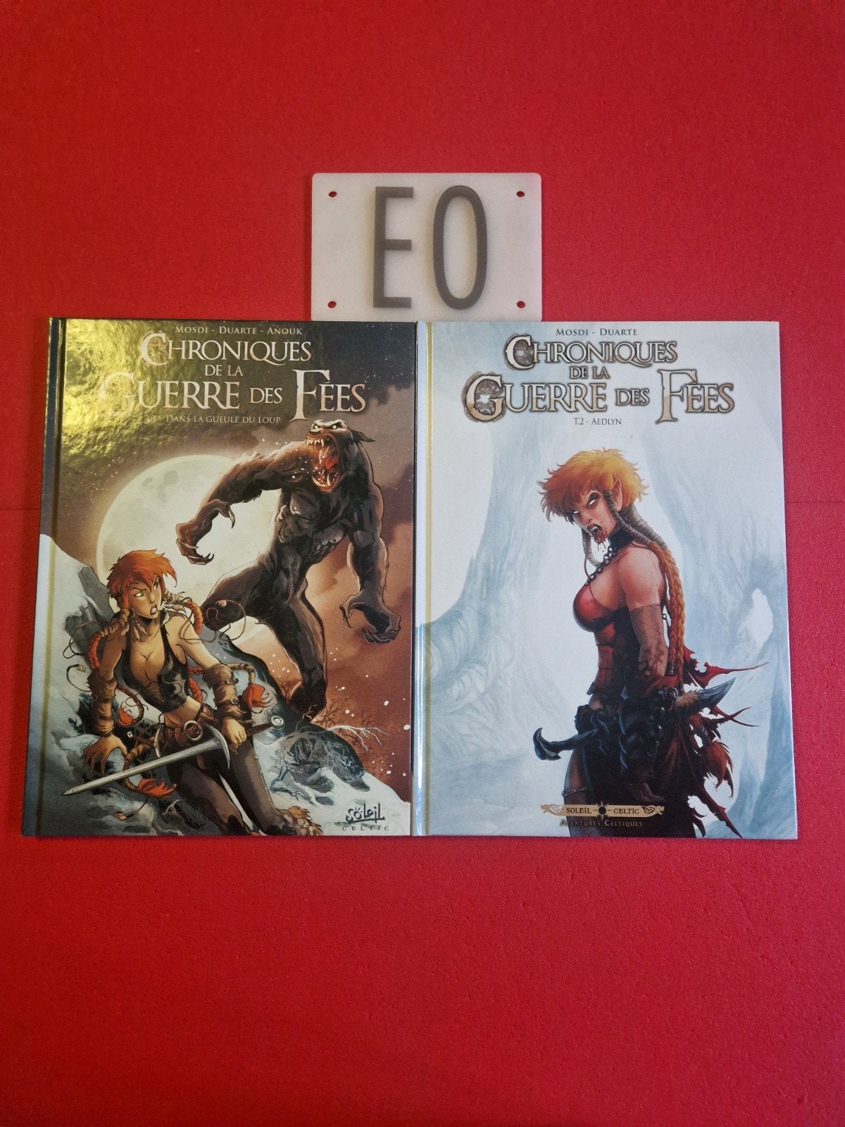 Lot de 2 bd chroniques de la guerre des fées 1 et 2,EO, Livres, BD, Enlèvement ou Envoi