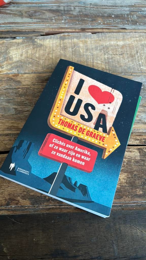 Thomas De Graeve - I Love USA, Livres, Science, Enlèvement ou Envoi