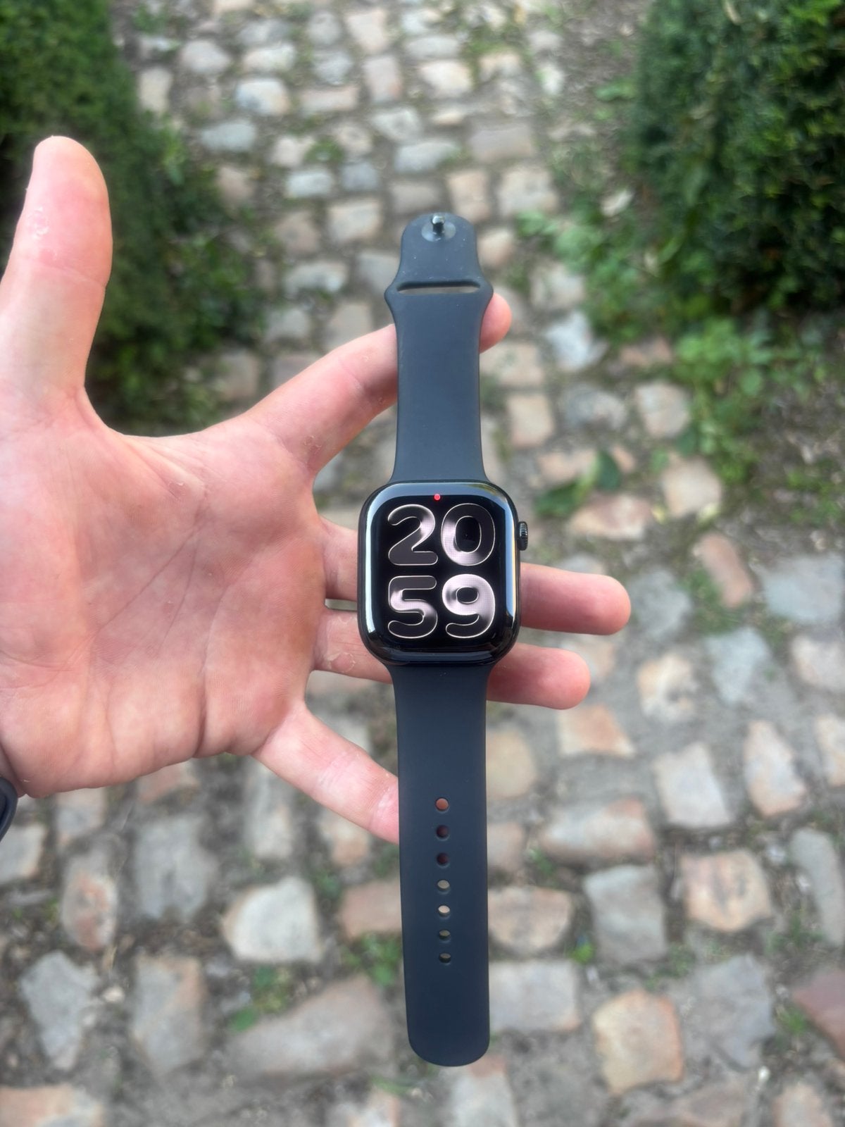 Apple watch series 11, Ophalen, Zwart, IOS, Zo goed als nieuw