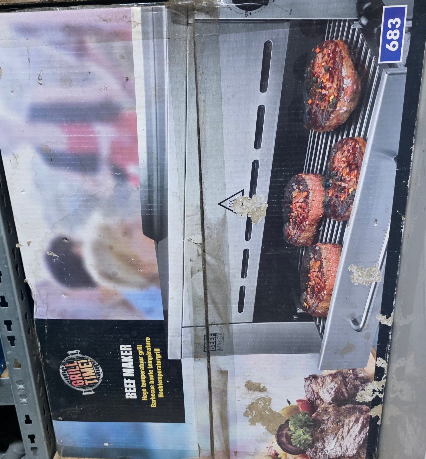 Beef oven op gas, Electroménager, Plaques de gril, Enlèvement, Neuf