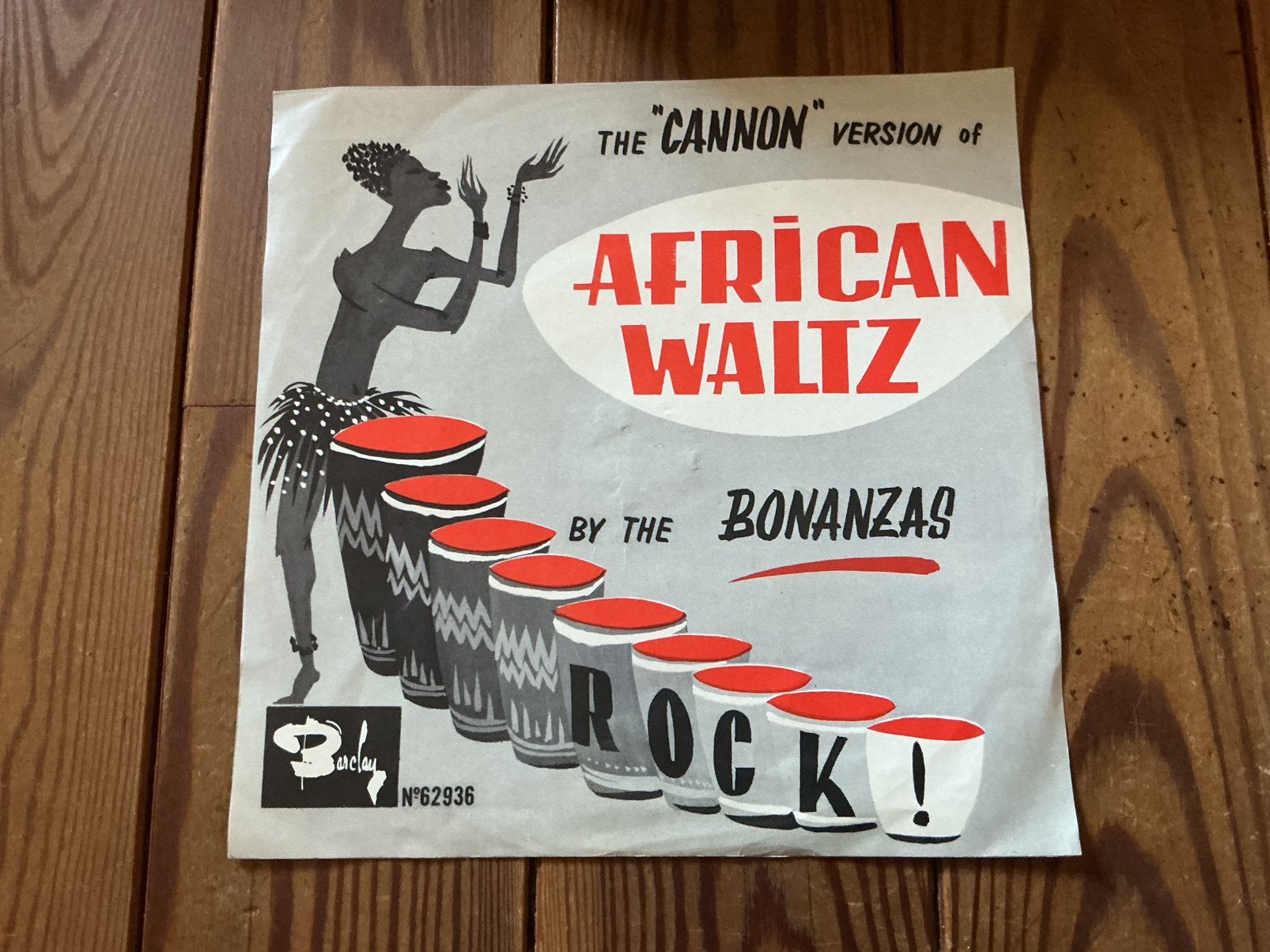 7” The Bonanzas - African Waltz, Ophalen of Verzenden, Gebruikt
