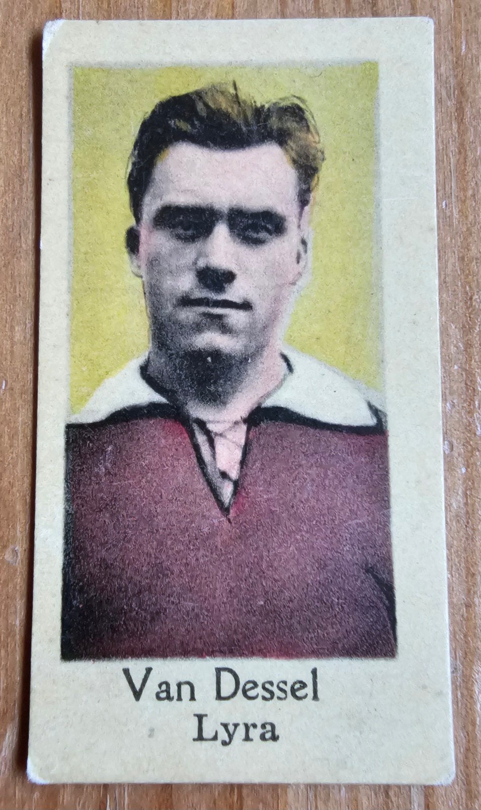 1936 Van Dessel (pre panini) Lyra Lierse Chromo Voetbal!, Ophalen of Verzenden, Zo goed als nieuw, Plaatje