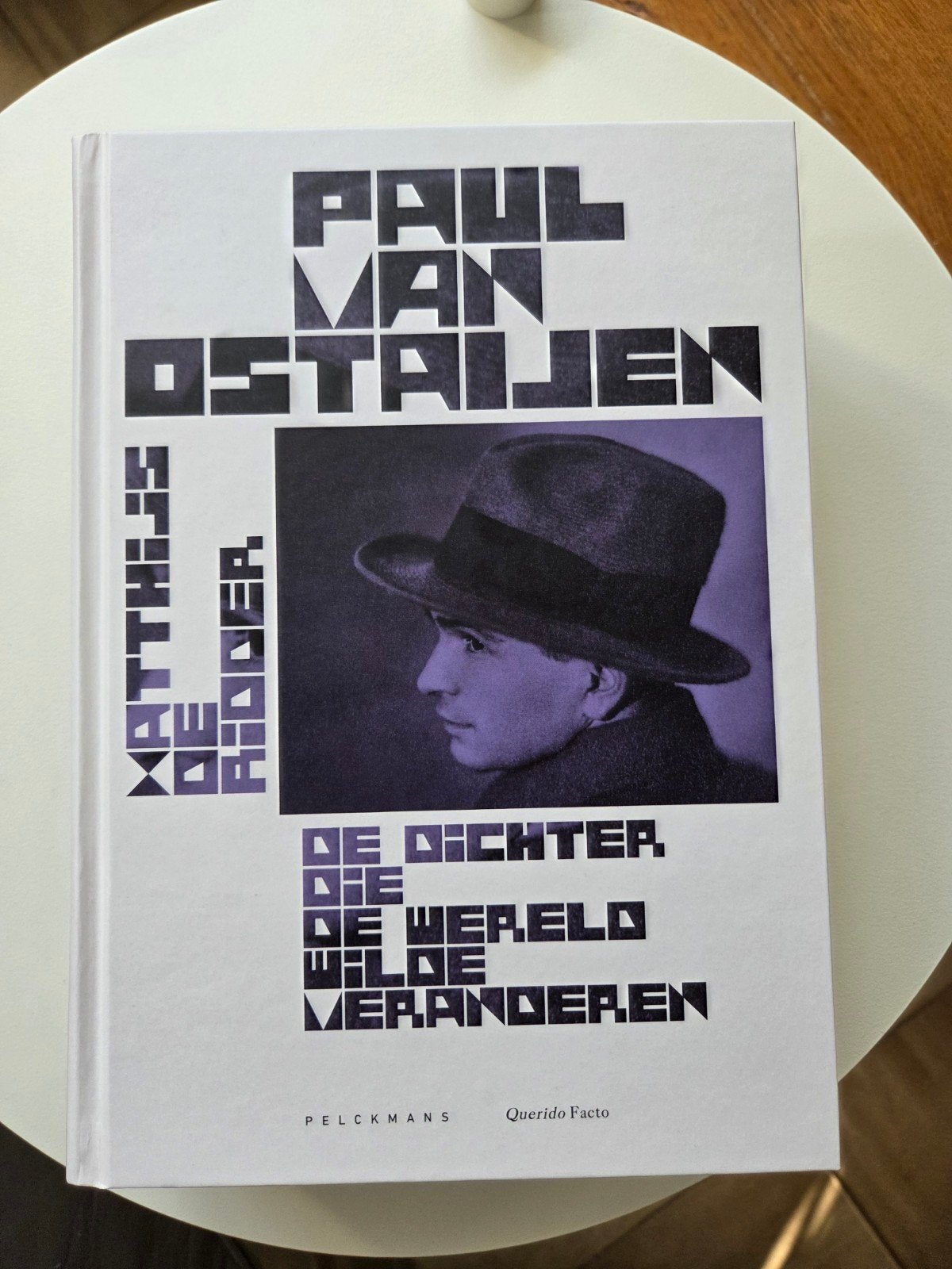 Matthijs de Ridder - Paul van Ostaijen, Boeken, Ophalen, Zo goed als nieuw, Matthijs de Ridder
