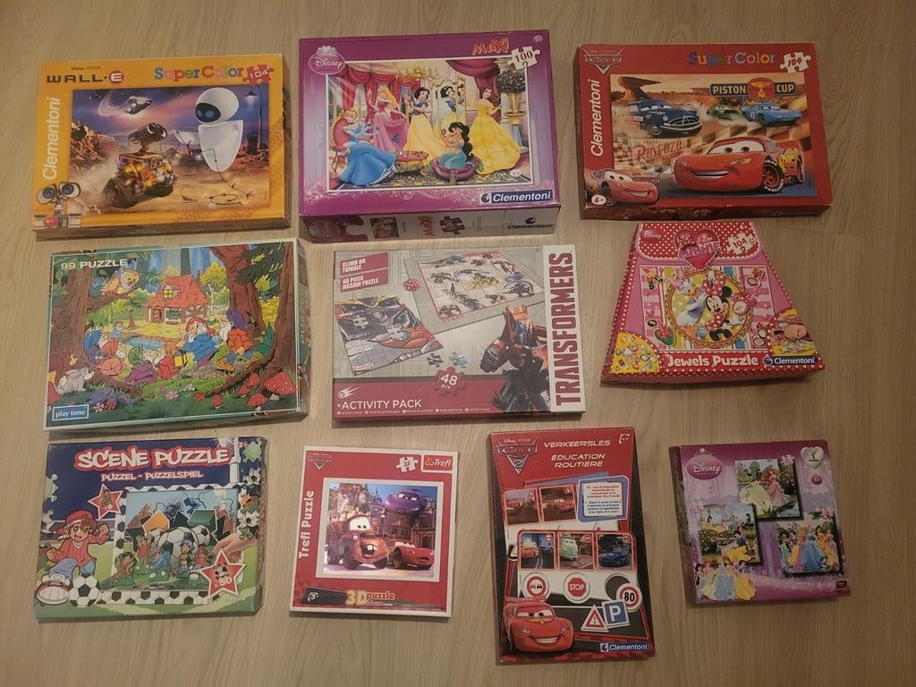 Kinderpuzzels (uit te kiezen, zie ook individuele foto's), Ophalen of Verzenden