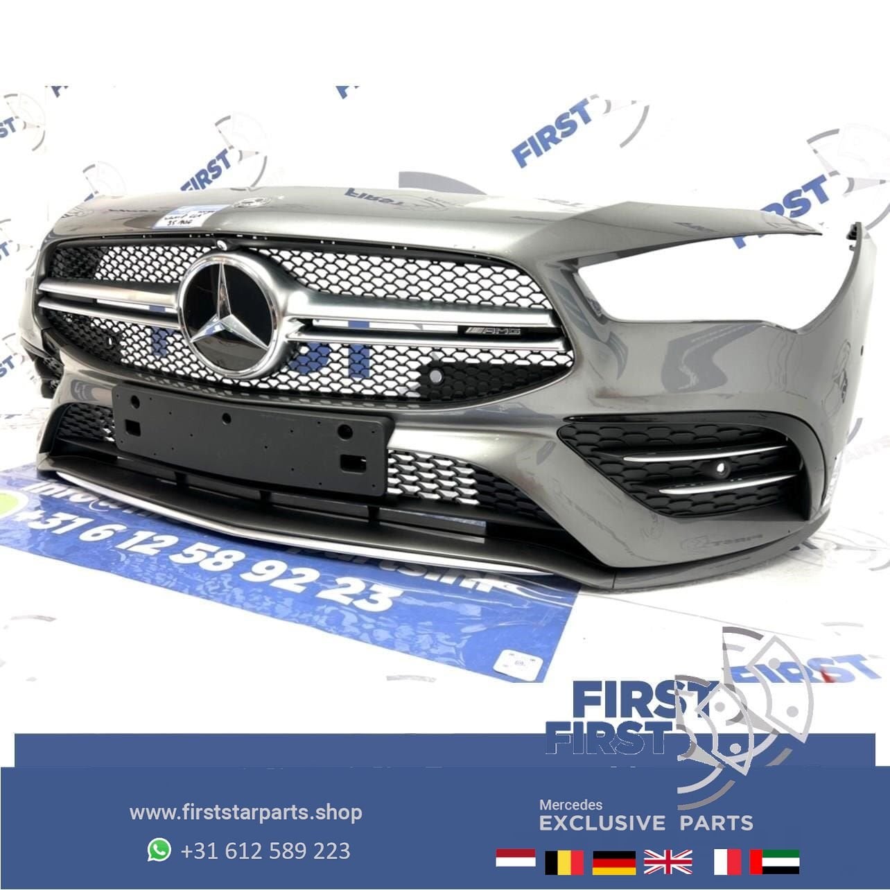 W118 C118 CLA 35 AMG VOORBUMPER COMPLEET Mercedes 2018-2022, Utilisé, -, Avant, -