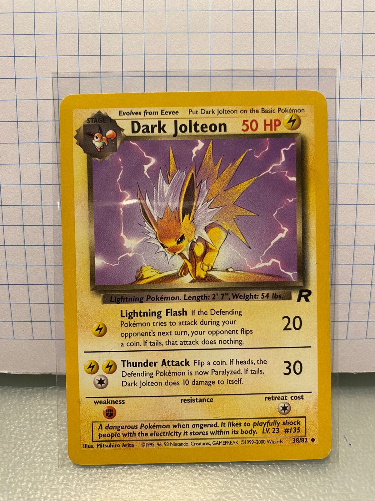 Pokémon TCG Dark Jolteon, Ophalen of Verzenden, Nieuw