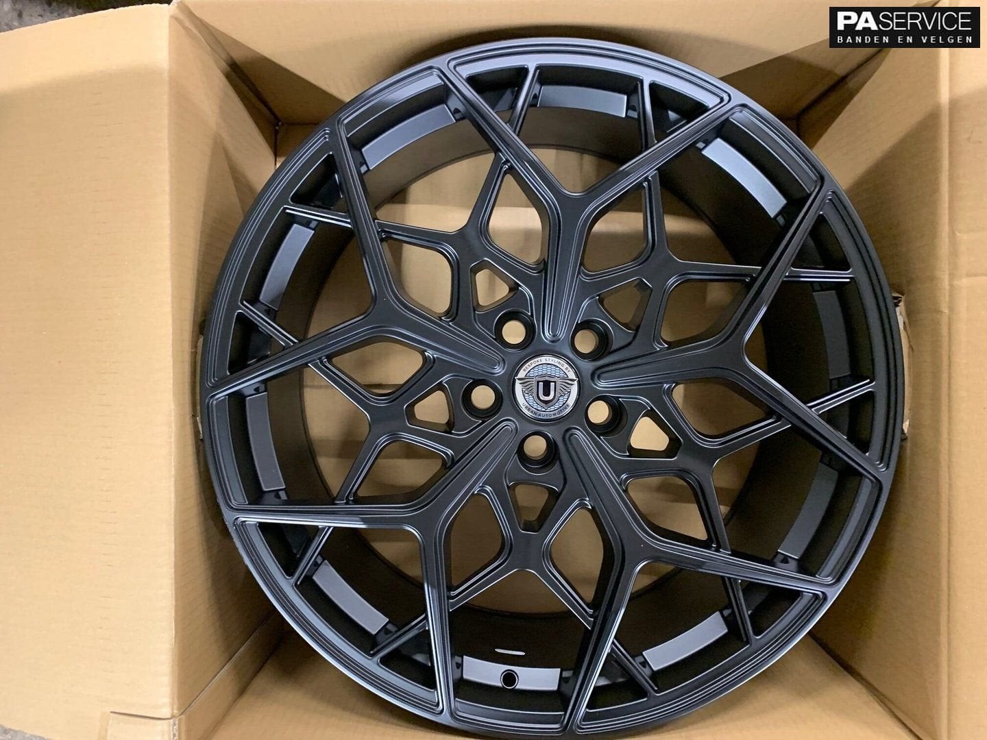 Nieuwe 22 inch Satin Black Urban UC5 velgen voor Range Rover, Auto-onderdelen, -, -, Banden en Velgen, Nieuw