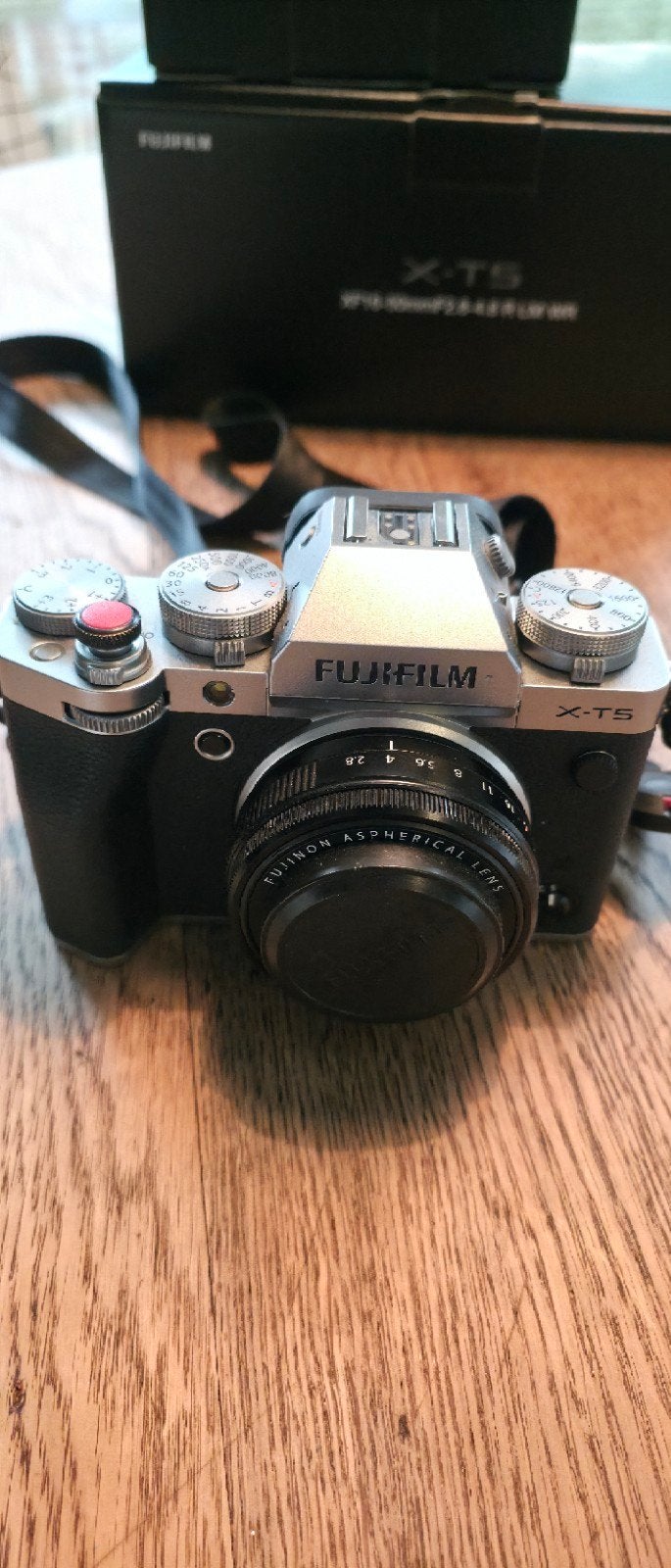 Fujifilm XT5 + objectif Fujinon XF 27mm F2.8 R WR, Enlèvement ou Envoi, Comme neuf, Fuji