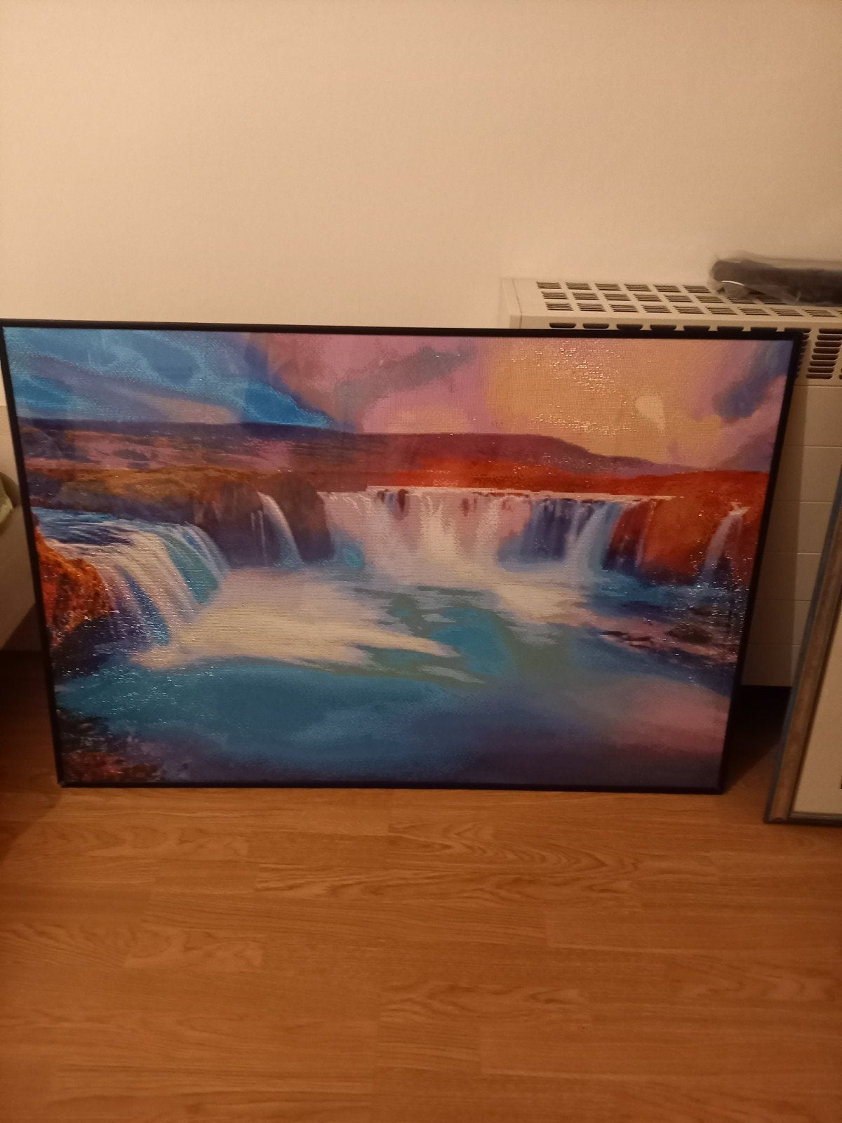 Groot waterval diamond painting, Antiquités & Art, Art | Peinture | Moderne, Enlèvement