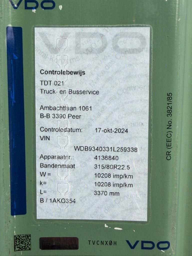 Mercedes Actros 1944 LS (Stock ID 59338) — 4