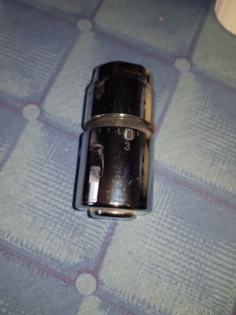 Thermostatische kraan inox klein, Doe-het-zelf en Bouw, Sanitair, Ophalen of Verzenden, Gebruikt, Inox, Kraan