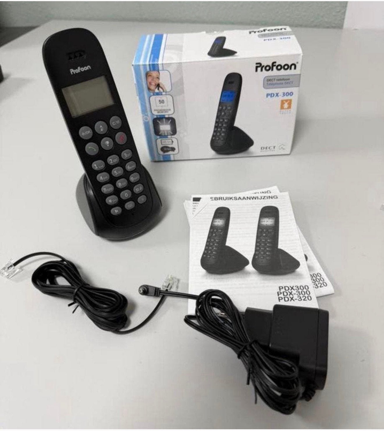 Profoon PDX-300 DECT Draadloze draadloos Telefoon – Nieuw, Ophalen of Verzenden, Nieuw, 1 handset