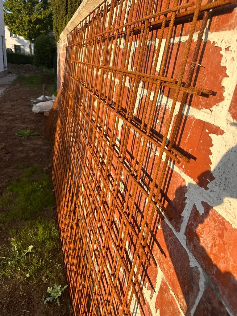 Betonnetten, Bricolage & Construction, Métaux, Enlèvement, Comme neuf