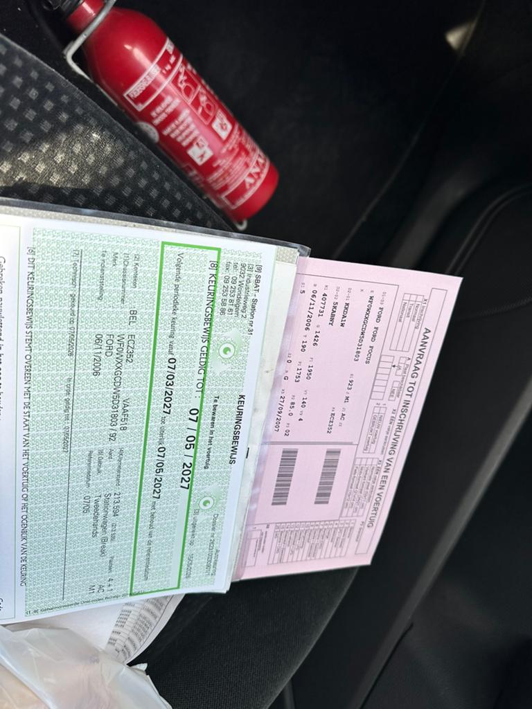 Ford focus break ghia tdci 09/2006 gekeurd voor verkoop, Auto's, Focus, 4 cilinders, Particulier, Euro 4