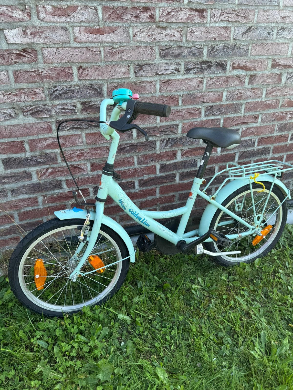 Kinder meisjes fiets, Fietsen en Brommers, Ophalen, Gebruikt, 18 inch