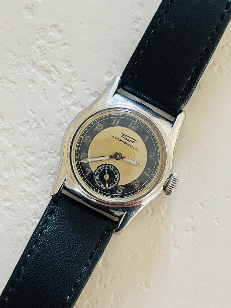 Vintage Tissot horloge, Staal, Met bandje, Tissot, Polshorloge