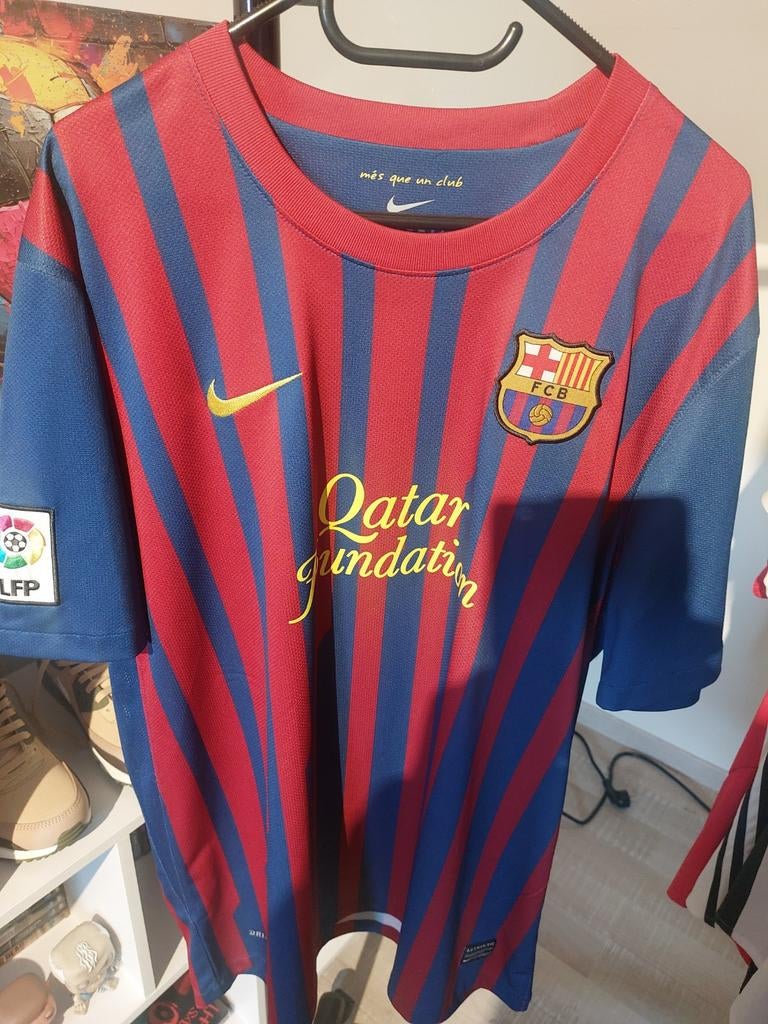 Barcelona XL 2011/12 VoetbalShirt, Vêtements | Hommes, T-shirts, Enlèvement, Comme neuf, Taille 56/58 (XL), Nike