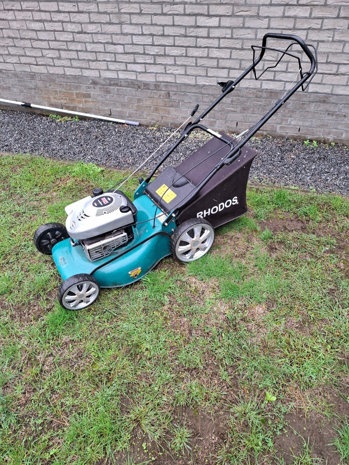 benzine grasmaaier zelftrekker in goede staat, Tuin en Terras, Ophalen