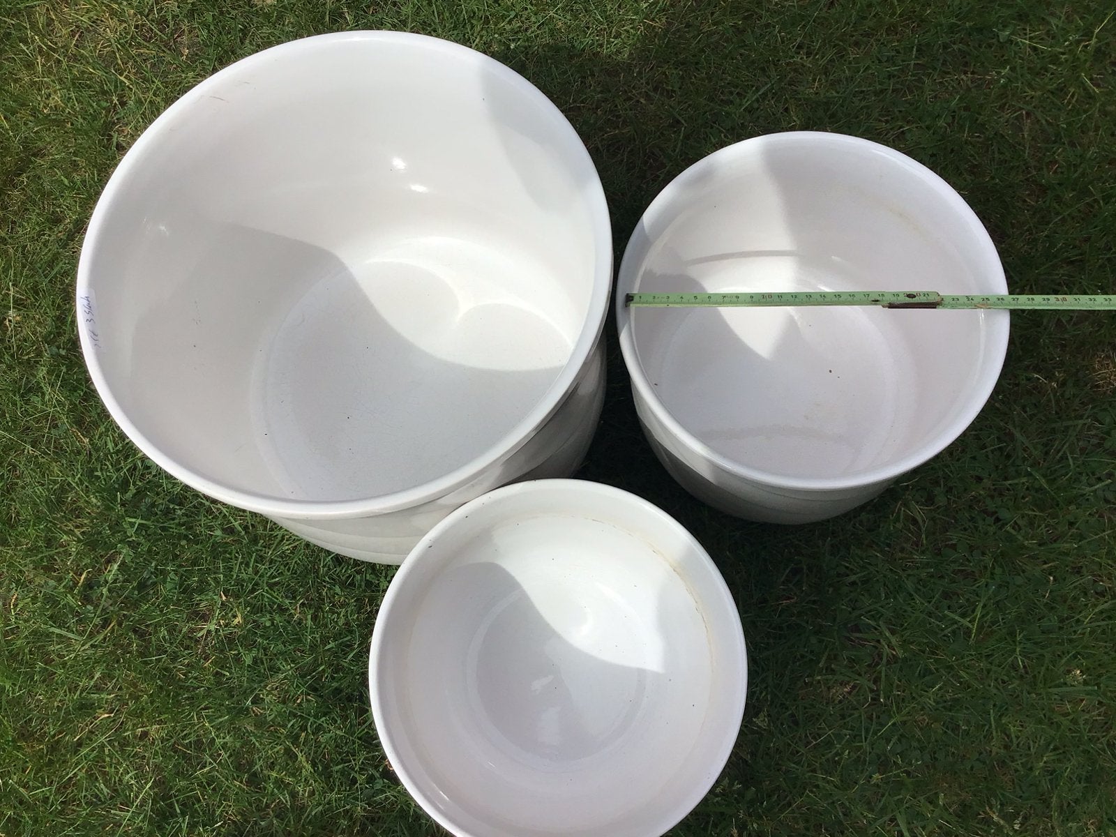 Cache-pots, Gebruikt, Balkon, Rond, Minder dan 40 cm