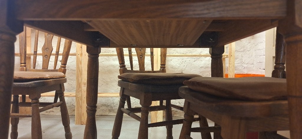Table cuisine avec chaises, Maison & Meubles, Enlèvement, Utilisé