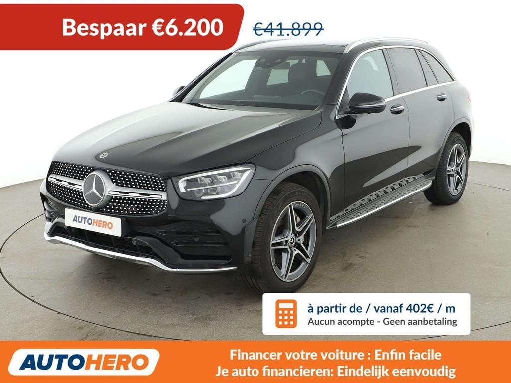 Mercedes-Benz GLC 300 GLC 300de 4Matic AMG Line, Autos, Cuir, Achat, 48 g/km, Noir