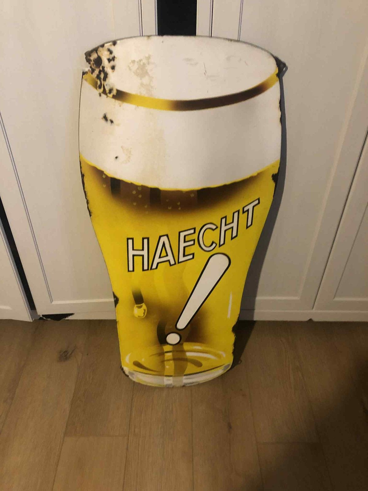 Haecht emaille, Ophalen, Zo goed als nieuw