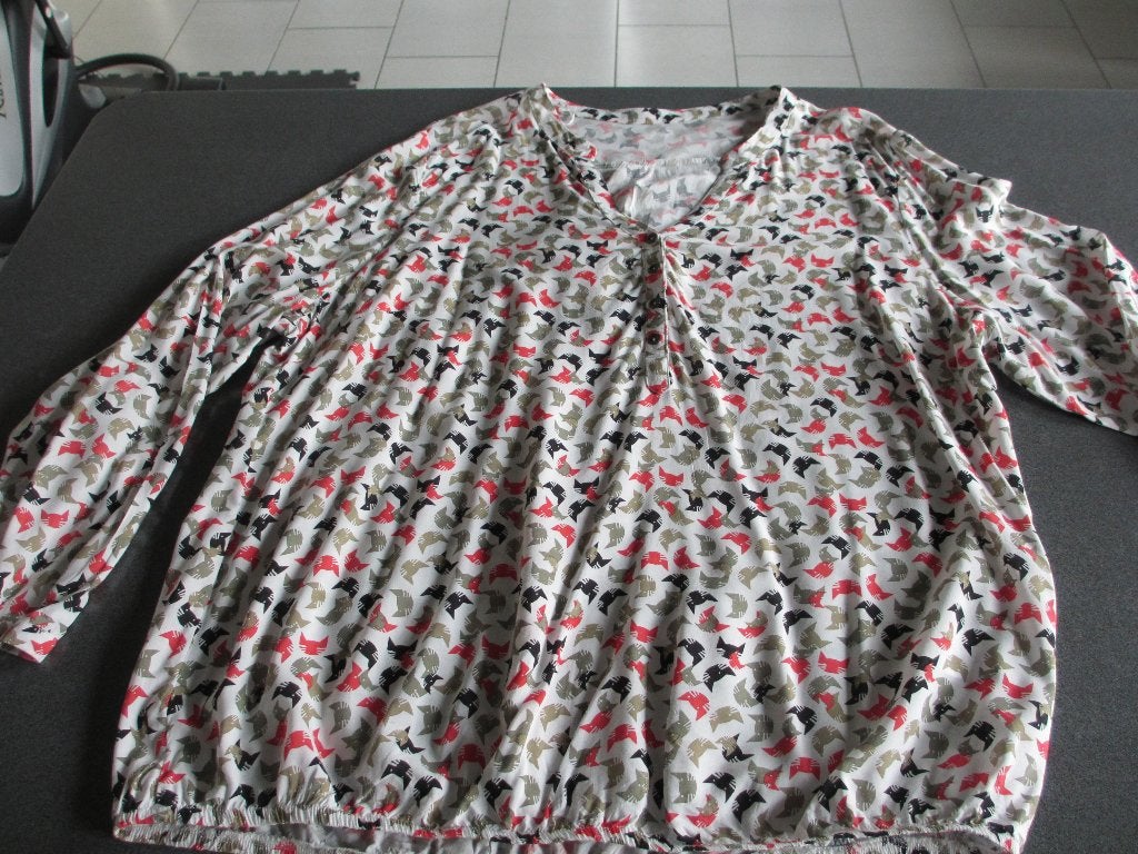 kleurrijke dames blouse, Ophalen, Zo goed als nieuw