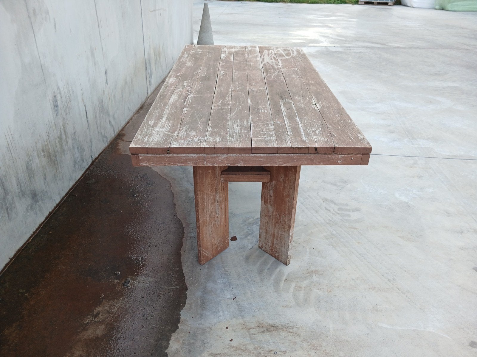table en bois, Jardin & Terrasse, Terrasses, Enlèvement
