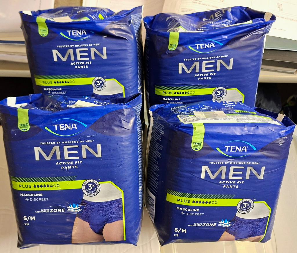 Tena Men Active fit pants, Ophalen, Nieuw