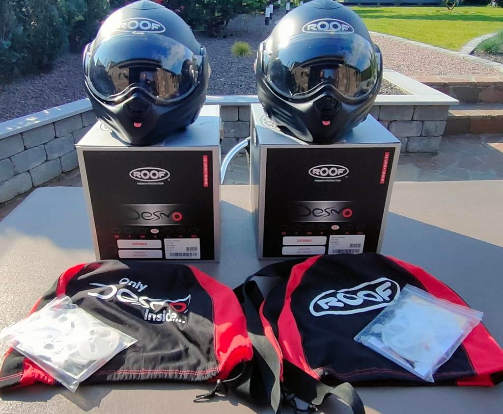 Casque ROOF R032 DESMO, Motos, Enlèvement