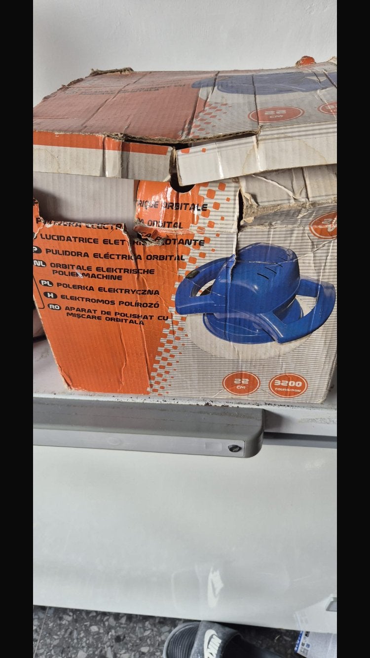 Poliermachine, Ophalen