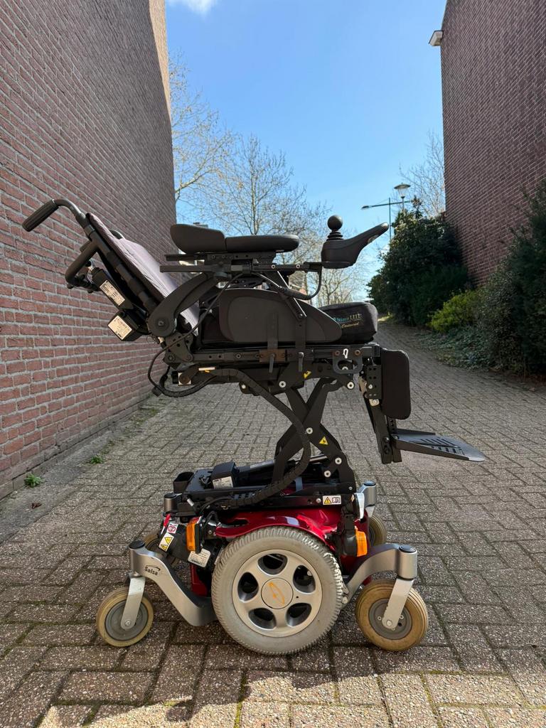 Fauteuil roulant électrique Quickie Salsa.., Divers, Enlèvement ou Envoi, Comme neuf, Fauteuil roulant électrique