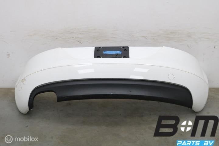 Achterbumper Audi TT 8J Coupe Wit 8J0807303, Gebruikt