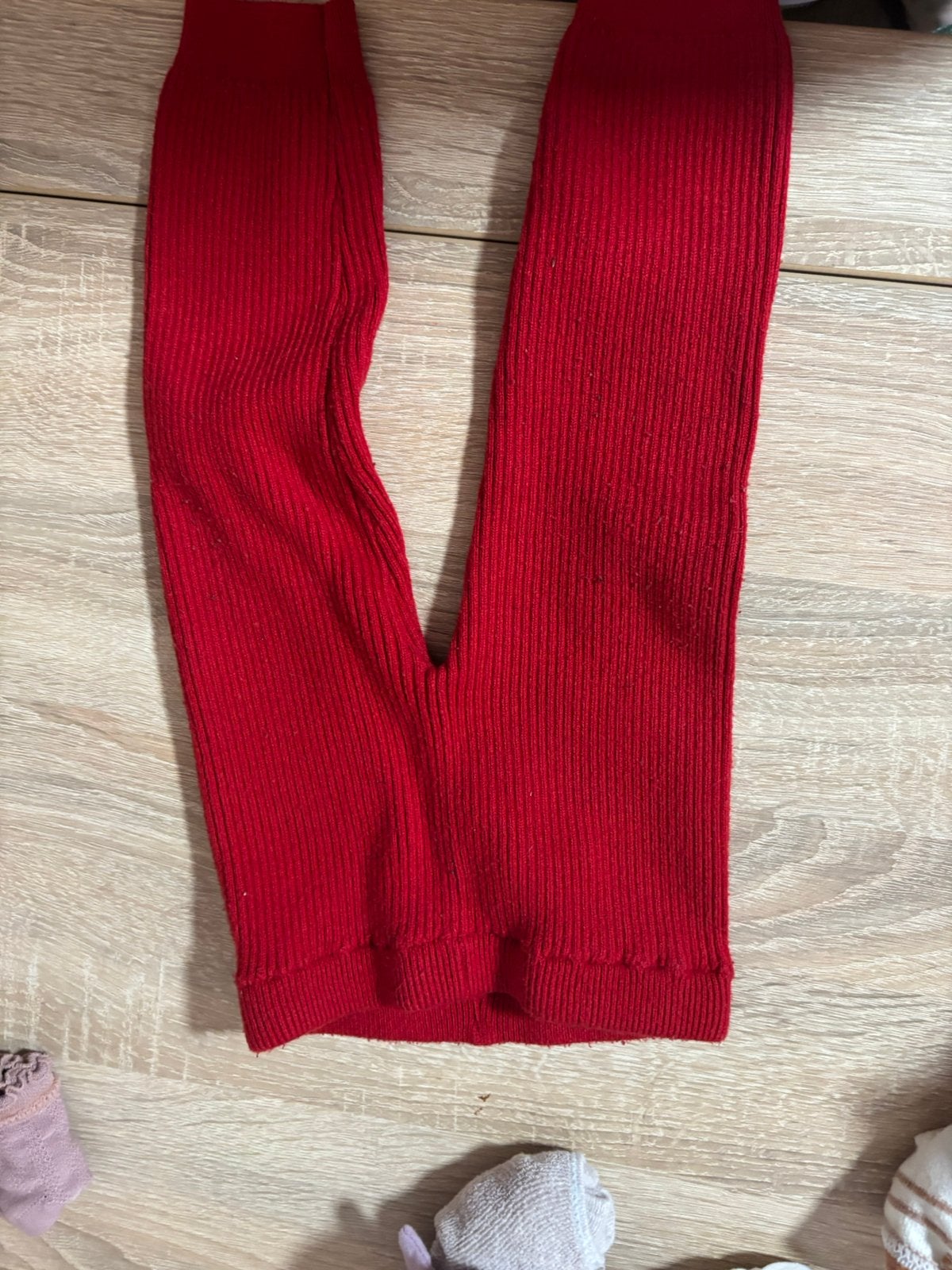Pantalon, Kleding | Dames, Leggings, Maillots en Panty's, Ophalen, Zo goed als nieuw, Rood