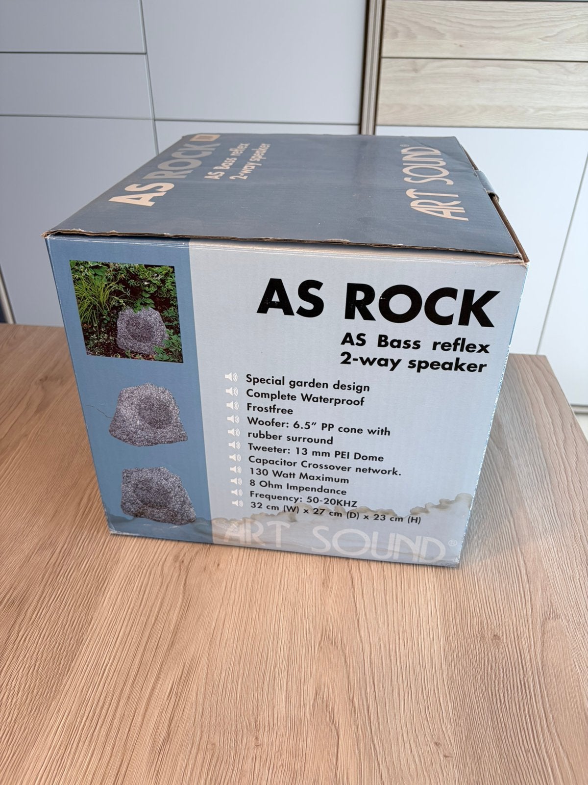 Artsound ROCK BR, nieuw, waterproof, 130 Watt, Audio, Tv en Foto, Luidsprekerboxen, 120 tot 150 watt, Overige typen, Nieuw, Basreflex