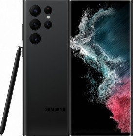 BIJZONDER GOEDE S22 ULTRA met schitterende camera, Telecommunicatie, Ophalen, Zwart, Zo goed als nieuw, Galaxy S22