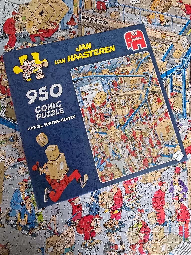 3 Jan Van Haasteren puzzels, Ophalen of Verzenden, 500 t/m 1500 stukjes, Zo goed als nieuw, Legpuzzel