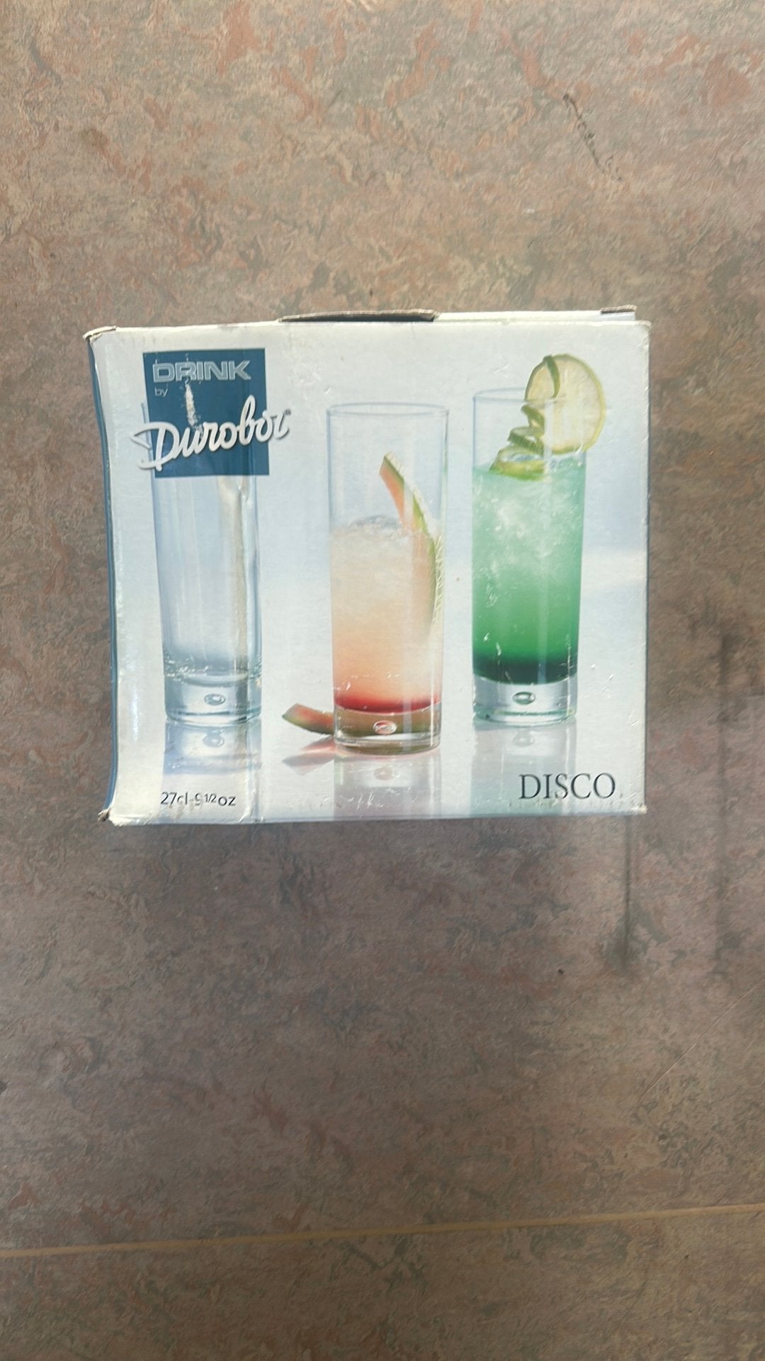 5 verres à long drink, Collections, Enlèvement, Comme neuf