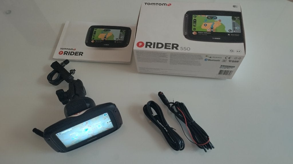 TomTom Rider 550, Ophalen of Verzenden, Gebruikt