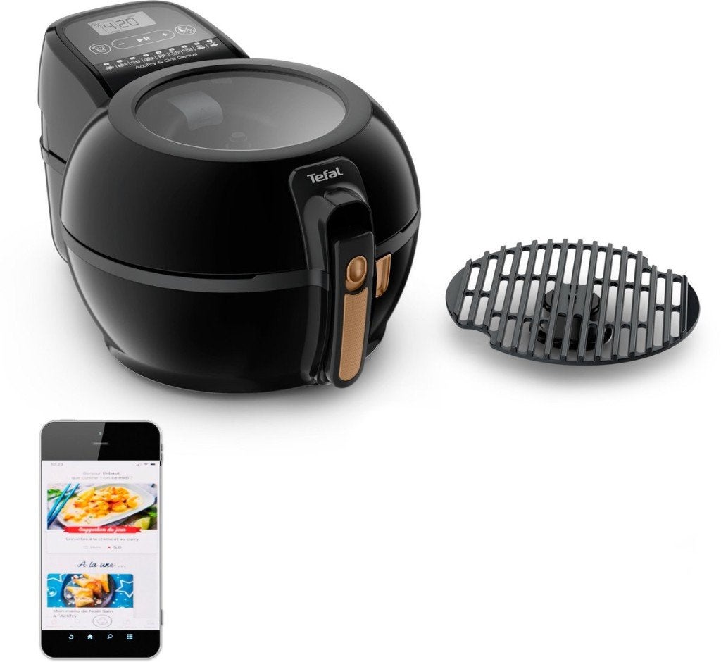 Friteuse à air Tefal ActiFry & Grill Genius FZ7758, Electroménager, Enlèvement ou Envoi, Neuf, Friteuse à air, 750 à 999 grammes