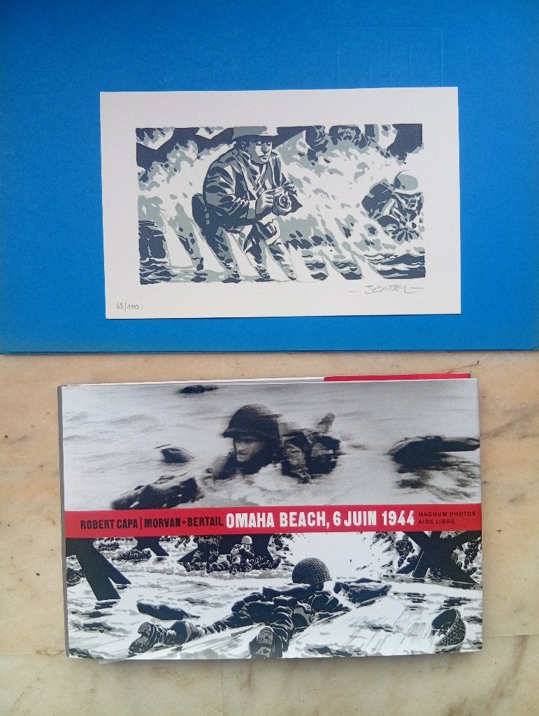 Magnum photos : Omaha Beach, 6 juin 1944., Livres, Neuf, Enlèvement ou Envoi, Une BD, Capa / Morvan + Bertail