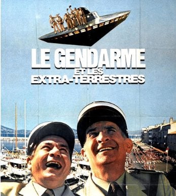 B.A. en 35 mm " LE GENDARME ET LES EXTRATERRESTRE "_, Ophalen, 35mm film