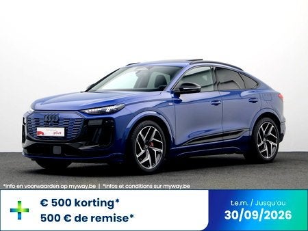 Audi Q6 Sportback e-tron Audi Q6 Sportback Edition one blue, Auto's, Audi, Automaat, Blauw, Elektrisch, https://public.car-pass.be/vhr/a9774b64-0bf7-41f7-93e6-bfa0f6fabf1d