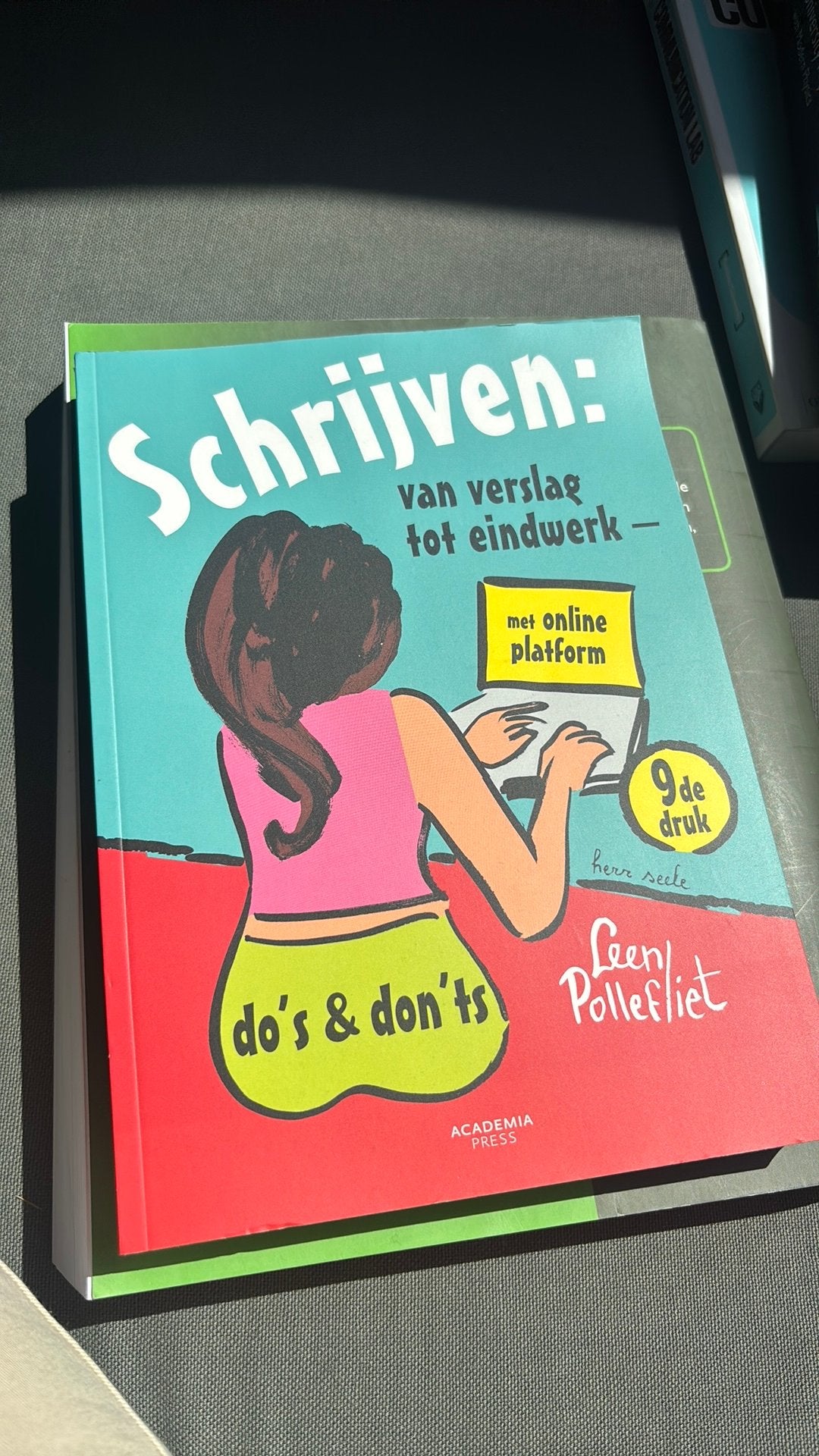 Leen Pollefliet - Schrijven: van verslag tot eindwerk, Enlèvement, Leen Pollefliet