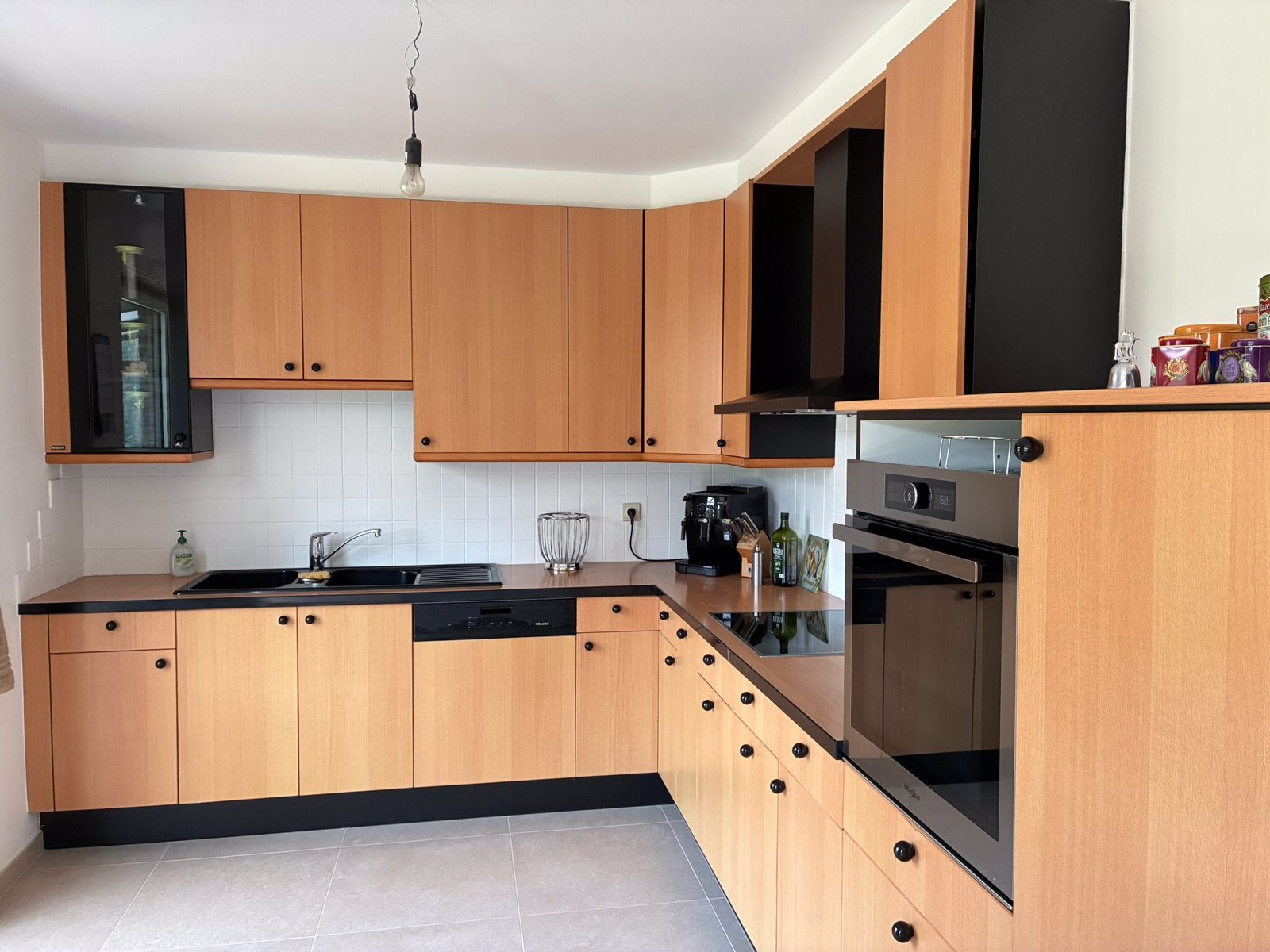 Cuisine complète, Bois, Comme neuf, Brun, Enlèvement