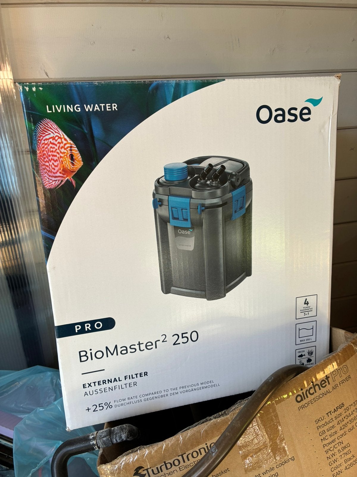 Aquariumfilter biomaster2 250 oase, Ophalen, Gebruikt, Oase