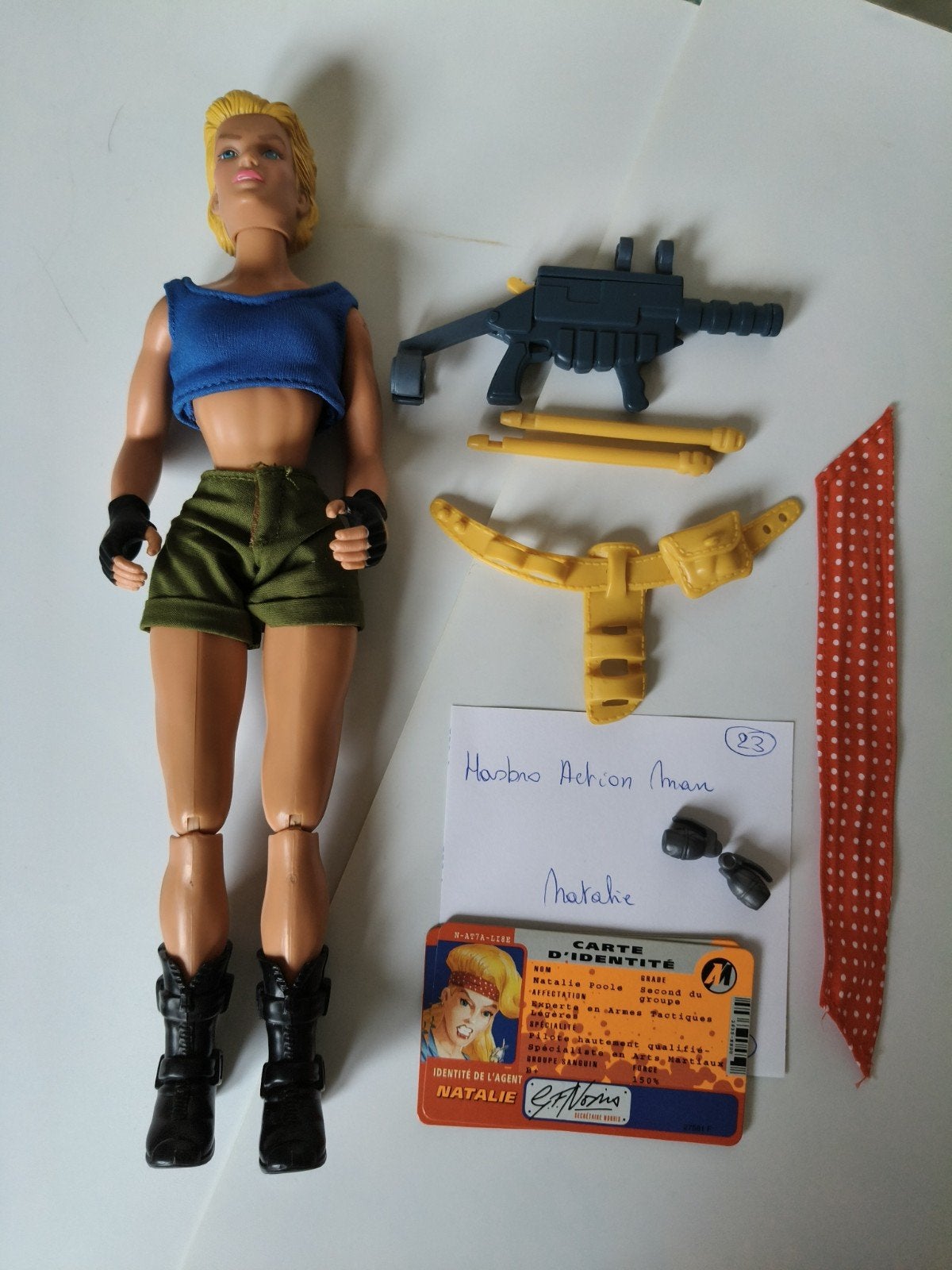 Hasbro Action Man - Natalie, Kinderen en Baby's, Ophalen of Verzenden