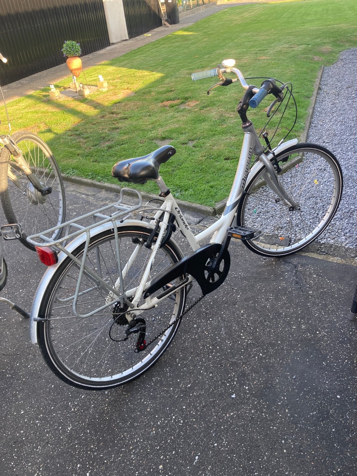 Meisjesfiets, Fietsen en Brommers, Fietsen | Vouwfietsen, 20 inch of meer, Gebruikt, Versnellingen, Dames