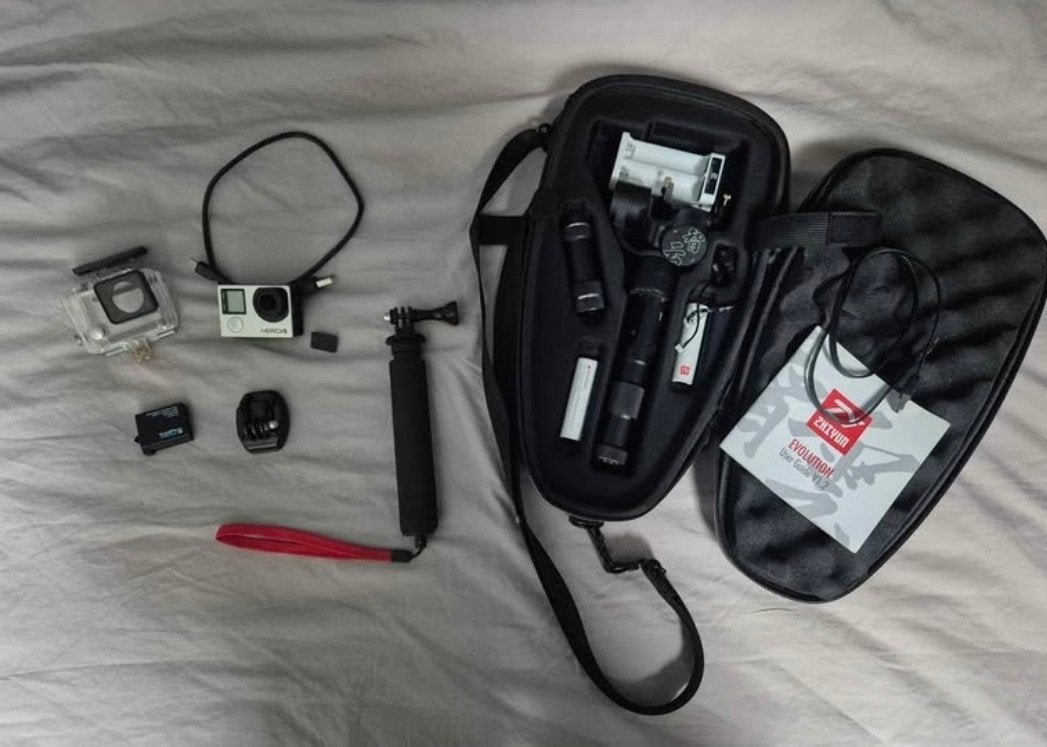 Cardan 3 axes pour GoPro Hero 4 Silver et Zhiyun, Enlèvement